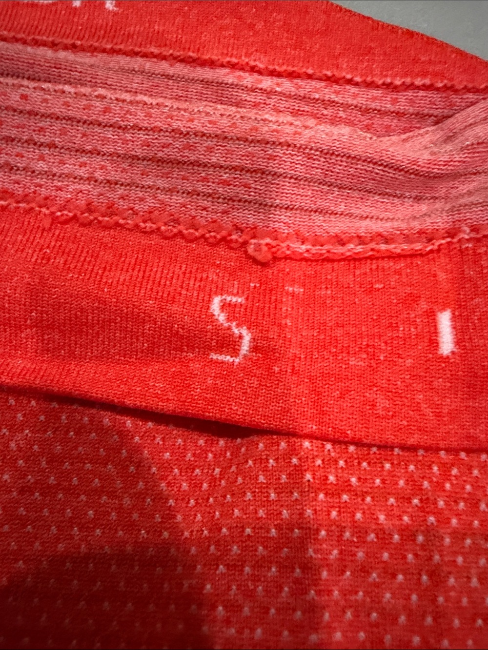 Lululemon men’s metal vent tech polo shirt small orange - Picture 5 of 6